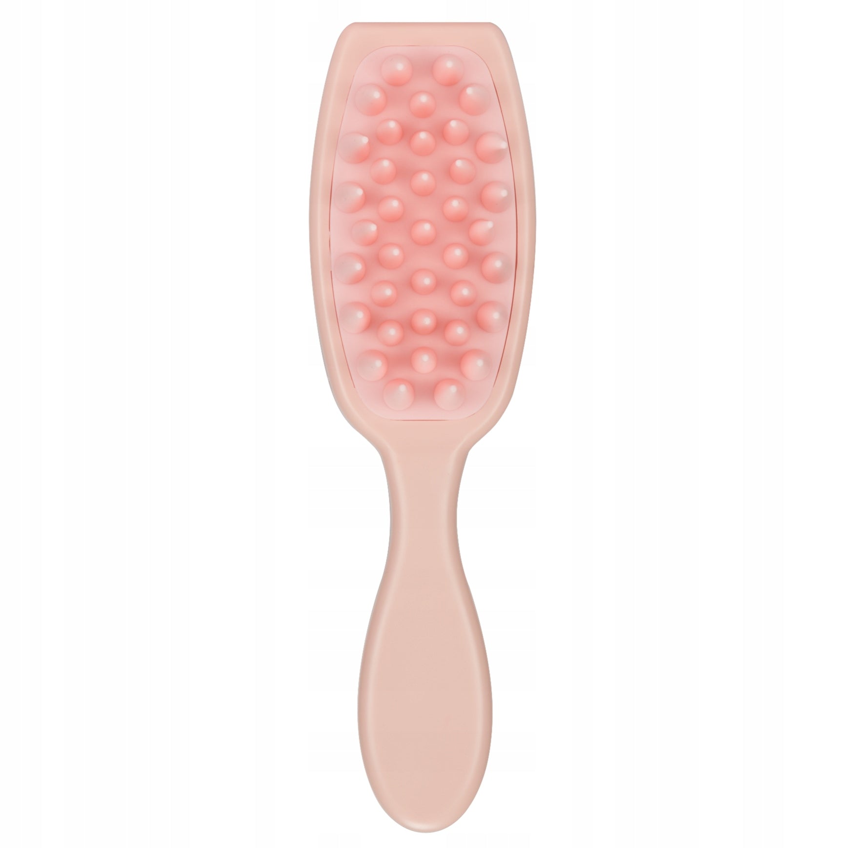 SCALP MASSAGER HAIR WASH BRUSH LIGHT PINK Batteries included no