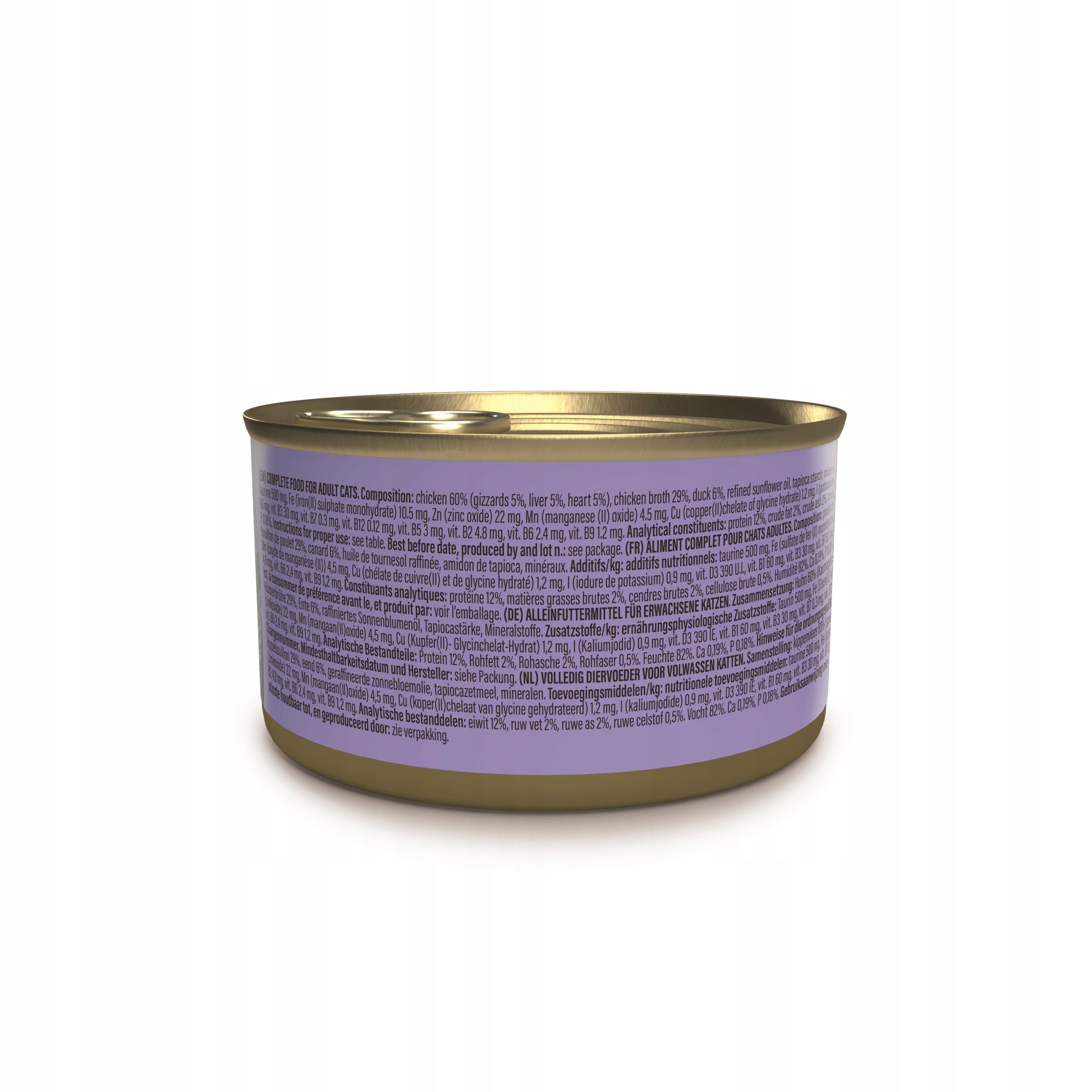 SCHESIR After Dark Wet Cat Food CHICKEN in Duck Broth 80g Brand Schesir