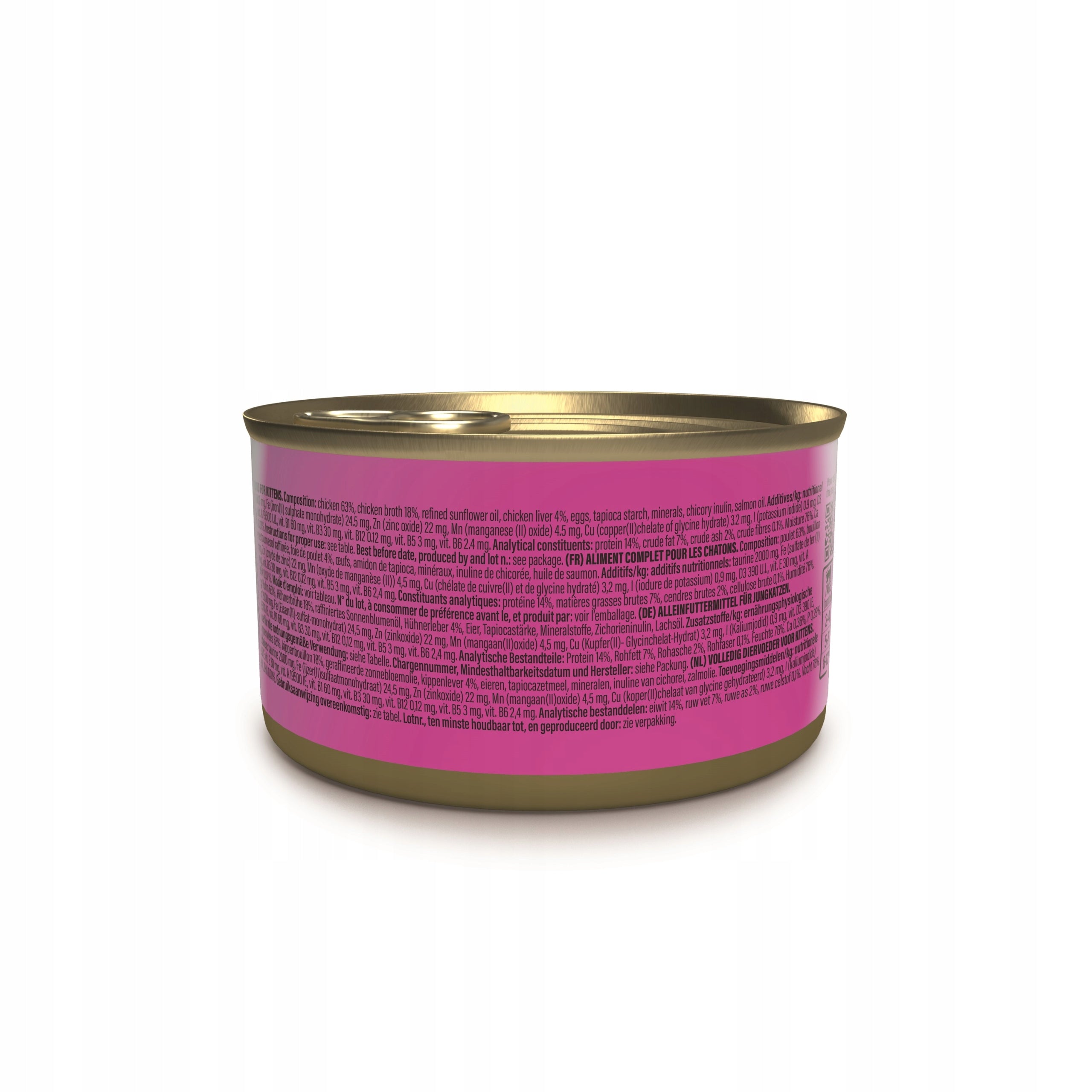 SCHESIR Baby Wet Cat Food CHICKEN with Liver Can 70g Brand Schesir