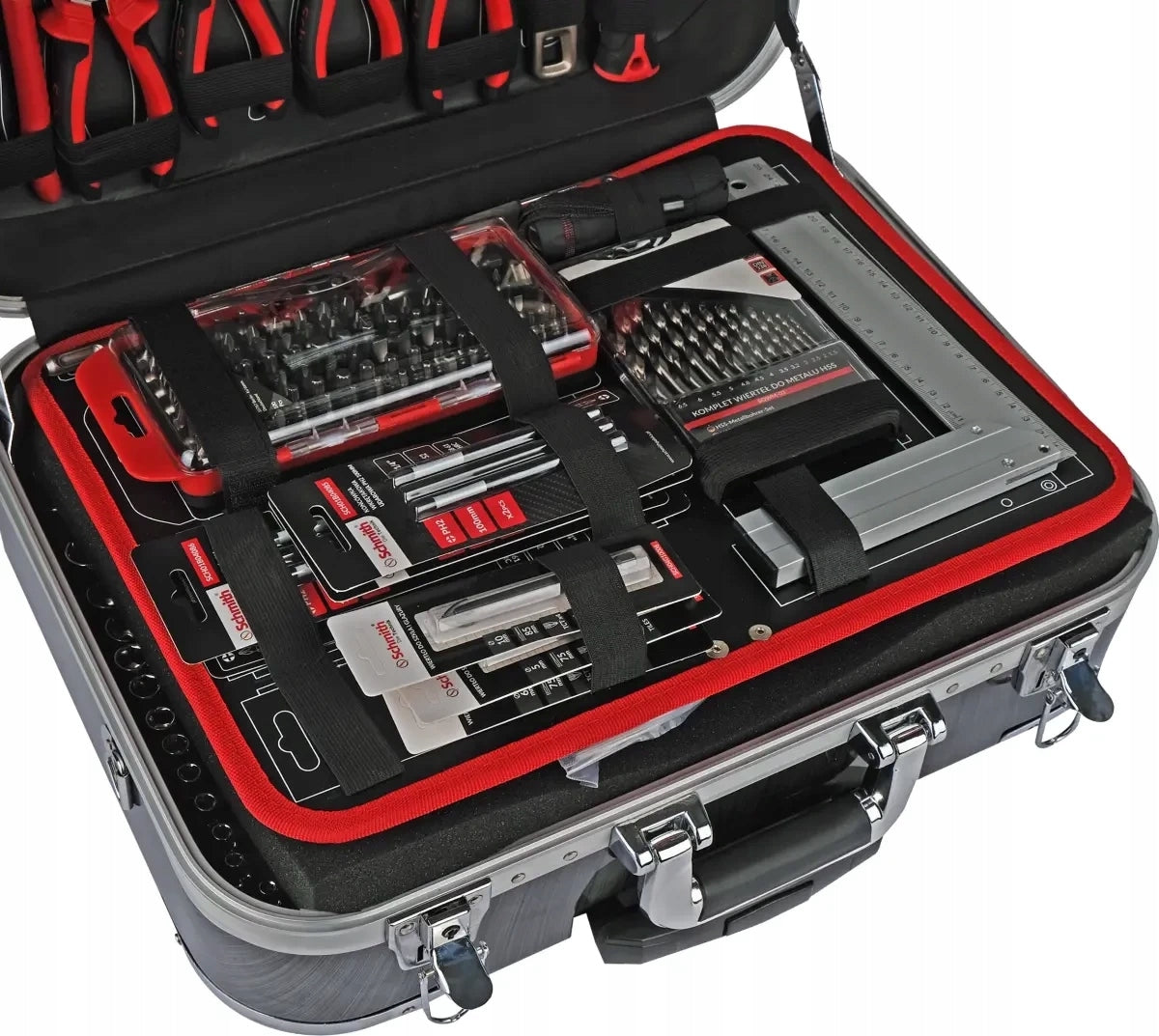 SCHMITH Case with Tools Wheels Tool Set SCASE-001 252 pieces Customs tariff code 82060000