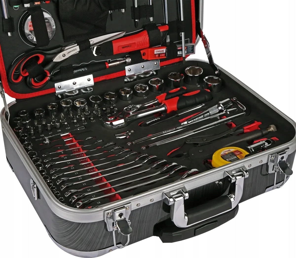SCHMITH Case with Tools Wheels Tool Set SCASE-001 252 pieces EAN (GTIN) 5902004742786