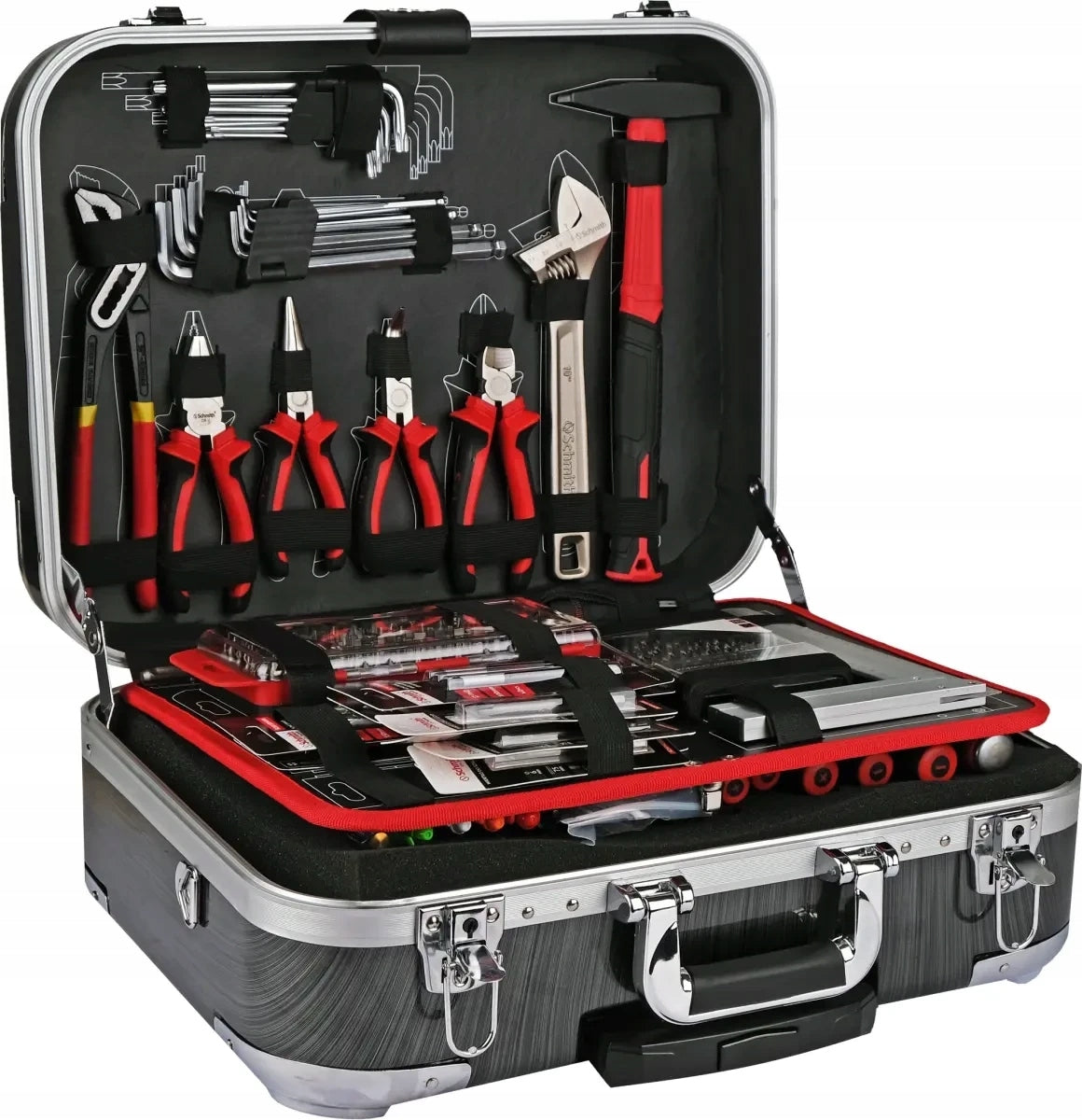 SCHMITH Case with Tools Wheels Tool Set SCASE-001 252 pieces Manufacturer code SCASE-001