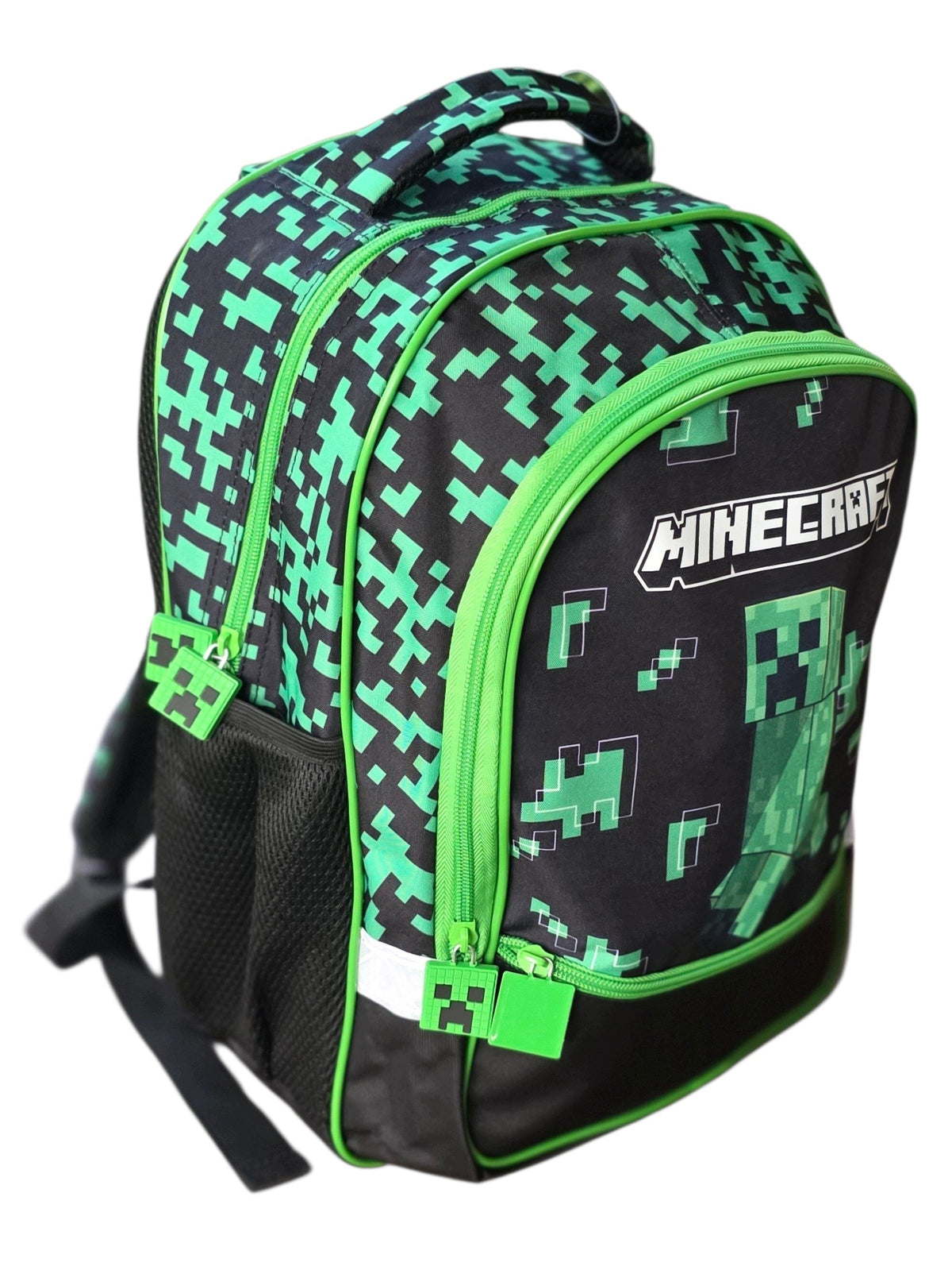 SCHOOL BACKPACK 15x28x39 cm SINGLE COMPARTMENT MINECRAFT