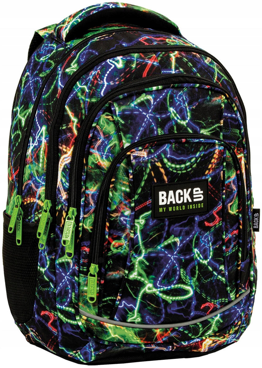 SCHOOL BACKPACK 26L LIGHTS A54 BACKUP LIGHT Brand Back Up