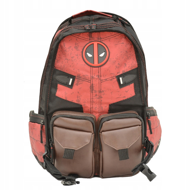 SCHOOL BACKPACK BAG DEADPOOL SUPER HERO SCHOOL BAG BACKPACK 47 cai