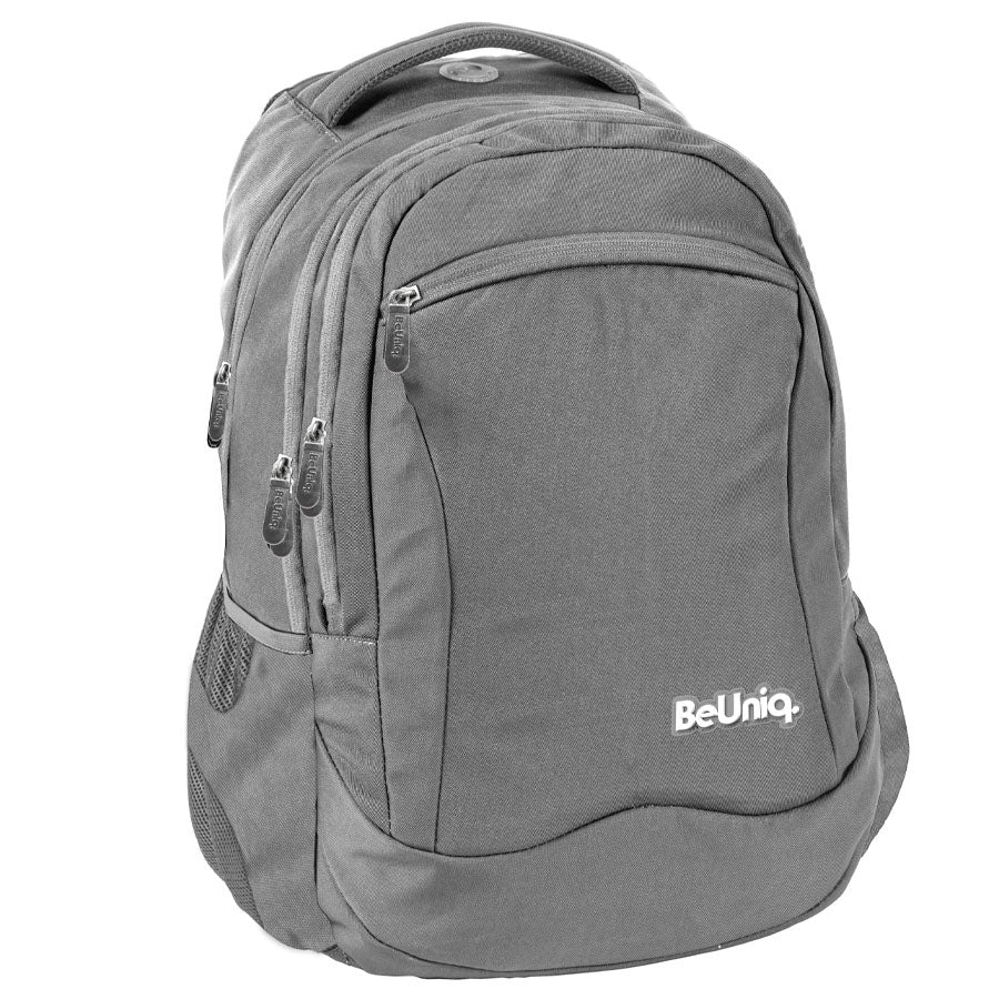 SCHOOL BACKPACK BEUNIQ GREY YOUTH