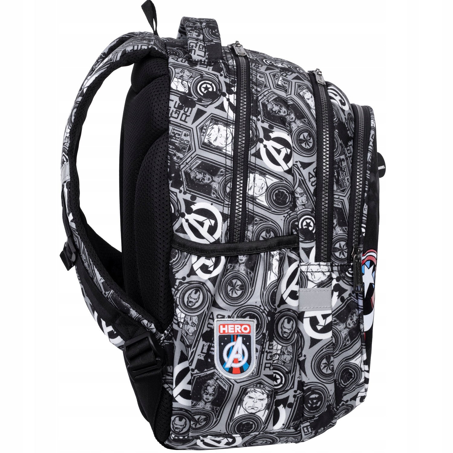 SCHOOL BACKPACK CLASS 1-3 FOR BOY AVENGERS DISNEY MARVEL EAN (GTIN) 5903686354076