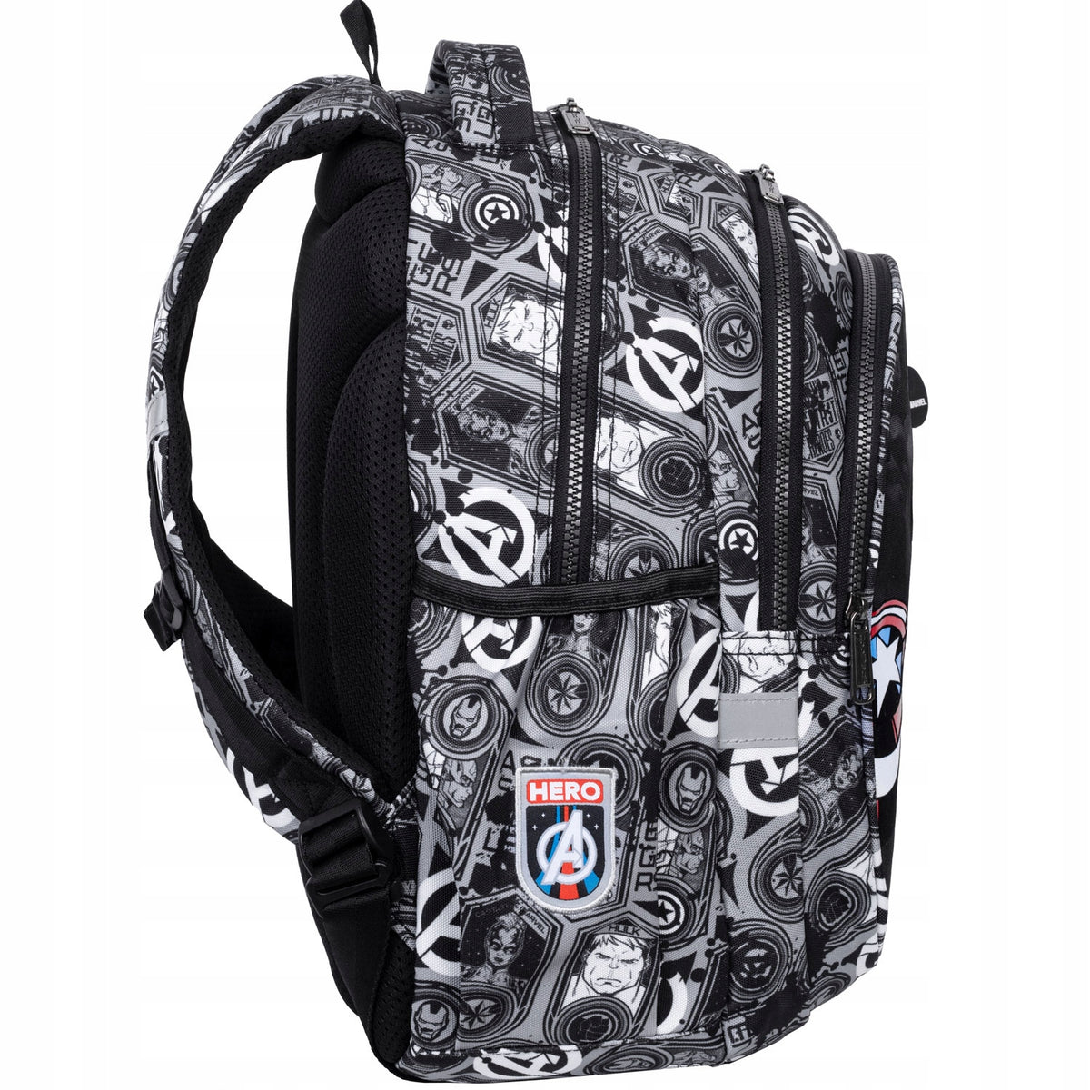 SCHOOL BACKPACK CLASS 1-3 FOR BOY AVENGERS DISNEY MARVEL EAN (GTIN) 5903686354076