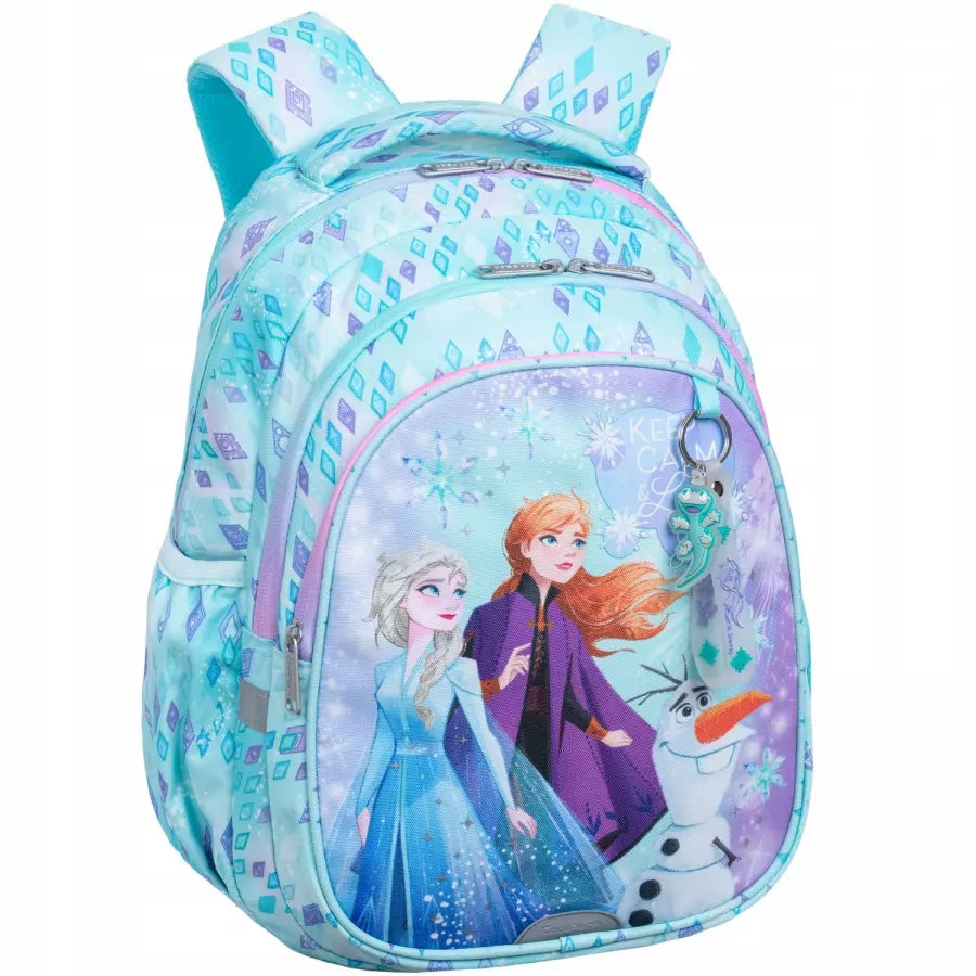 SCHOOL BACKPACK CLASS 1-3 GIRLS DISNEY FROZEN LAND OF ICE ANNA ELSA EAN (GTIN) 5903686313318