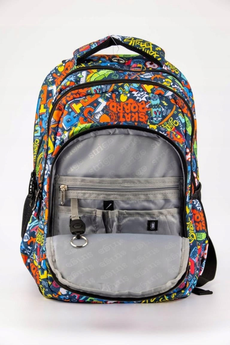 SCHOOL BACKPACK COMIC MISTY 24L 20022ST STRIGO Manufacturer code 20022ST