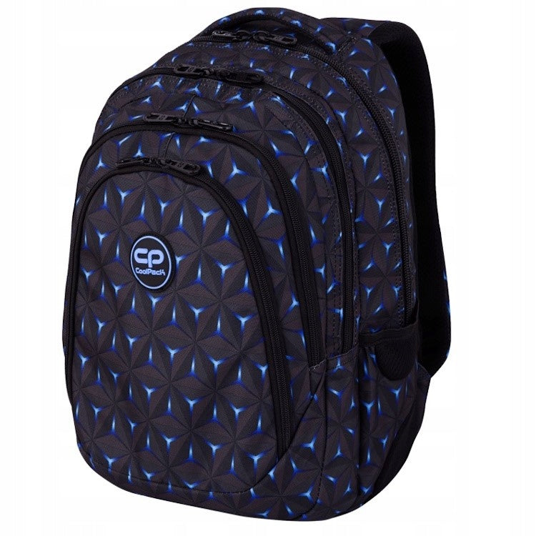 SCHOOL BACKPACK COOLPACK DRAFTER WINDMILL 3D NAVY BLUE - 28l Manufacturer code 023883