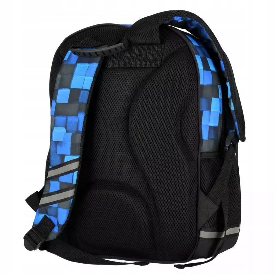SCHOOL BACKPACK FOR BOY CLASS 13 IN PADS BLUE PAD Manufacturer code 552608