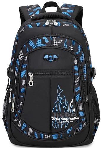 SCHOOL BACKPACK FOR BOYS TEENS WATERPROOF OXFORD metal Brand no brand