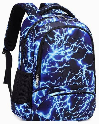 SCHOOL BACKPACK FOR BOYS TEENS WATERPROOF OXFORD metal