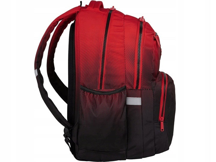 SCHOOL BACKPACK FOR GIRL BOY BLACK RED YOUTH CRANBERY Manufacturer code 5908147902179