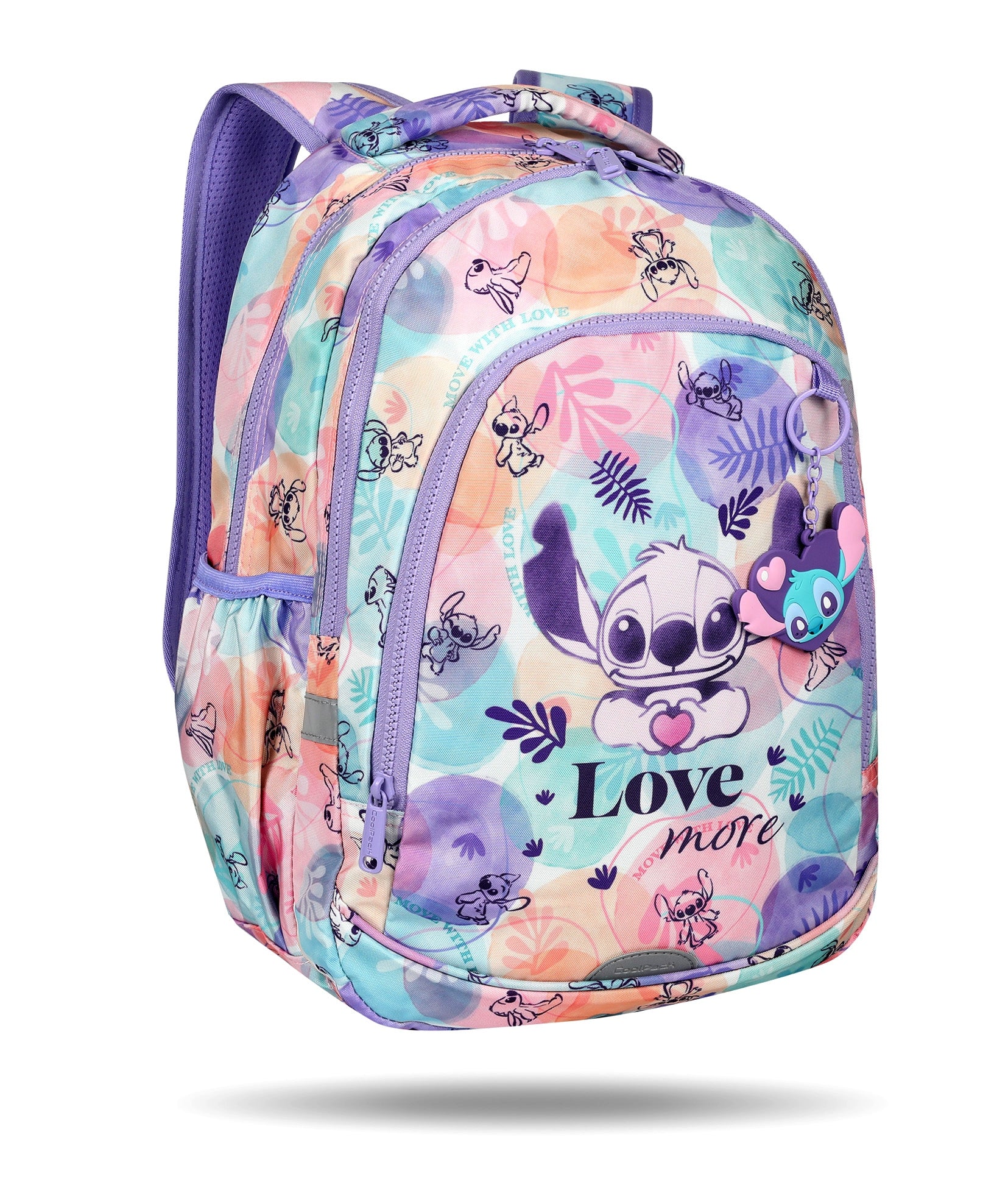 SCHOOL BACKPACK FOR GIRLS SATCHEL STITCH STICH PASTEL Packaging status original
