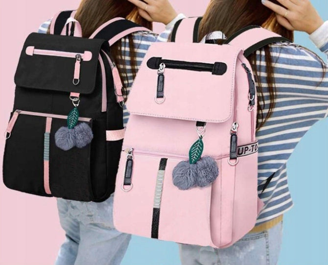 SCHOOL BACKPACK FOR SCHOOL YOUTH KEYCHAIN USB Brand Bergens