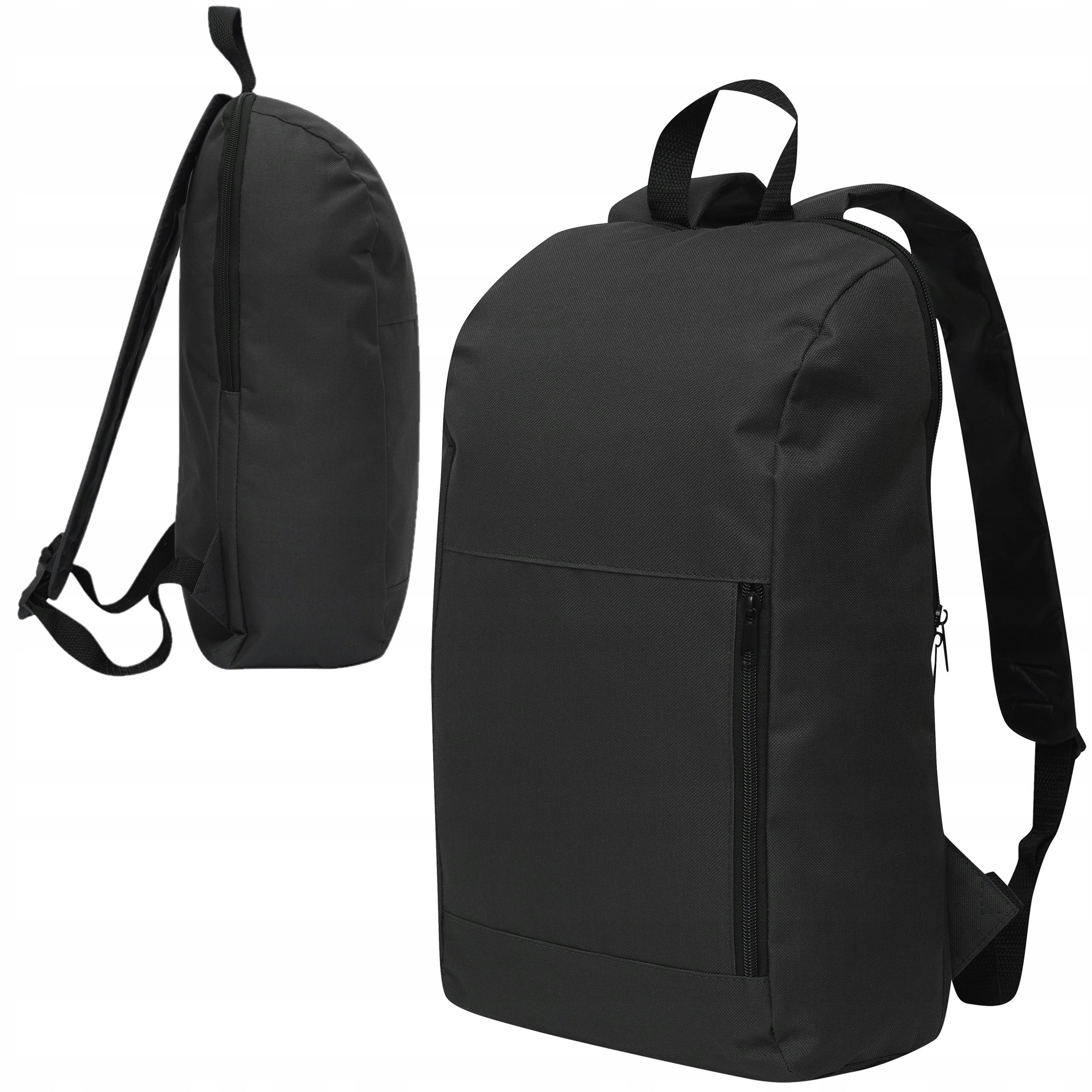 SCHOOL BACKPACK LIGHTWEIGHT Hiking Bike Backpack City Backpack Black A4