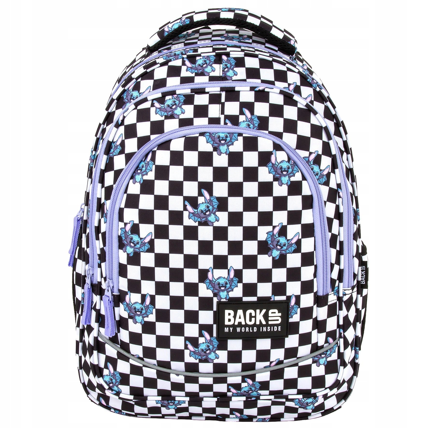 SCHOOL BACKPACK MULTI-CHAMBER BACKUP 26L CHESSBOARD FUZZ X39 EAN (GTIN) 5906601701511