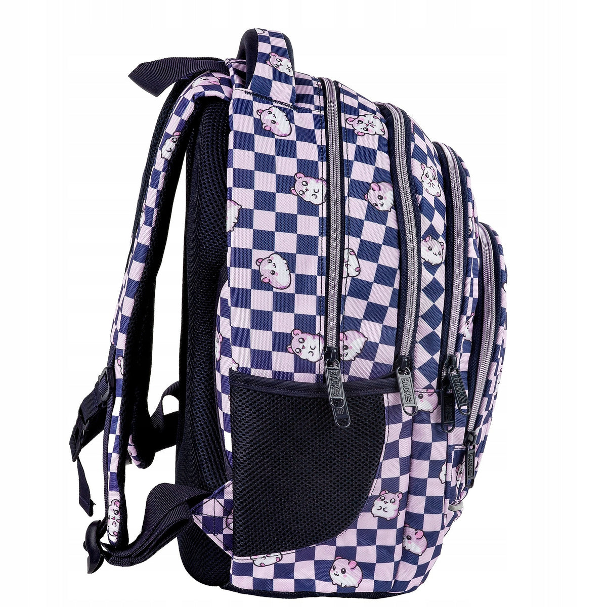 SCHOOL BACKPACK MULTI-CHAMBER BACKUP 26L CHESSBOARD HAMSTERS A30 Manufacturer code PLB8A30