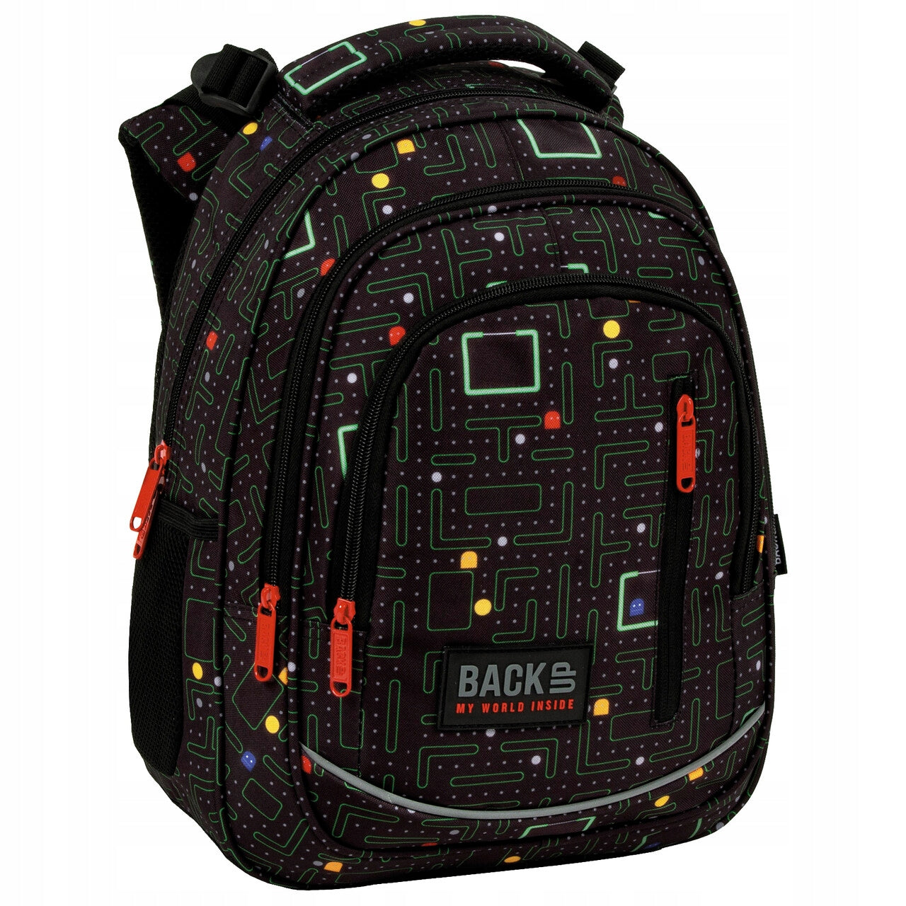 SCHOOL BACKPACK MULTI-CHAMBER BACKUP R102 GAMER ADJUSTABLE HARNESS FROM 1ST CLASS Manufacturer code PLB5R102