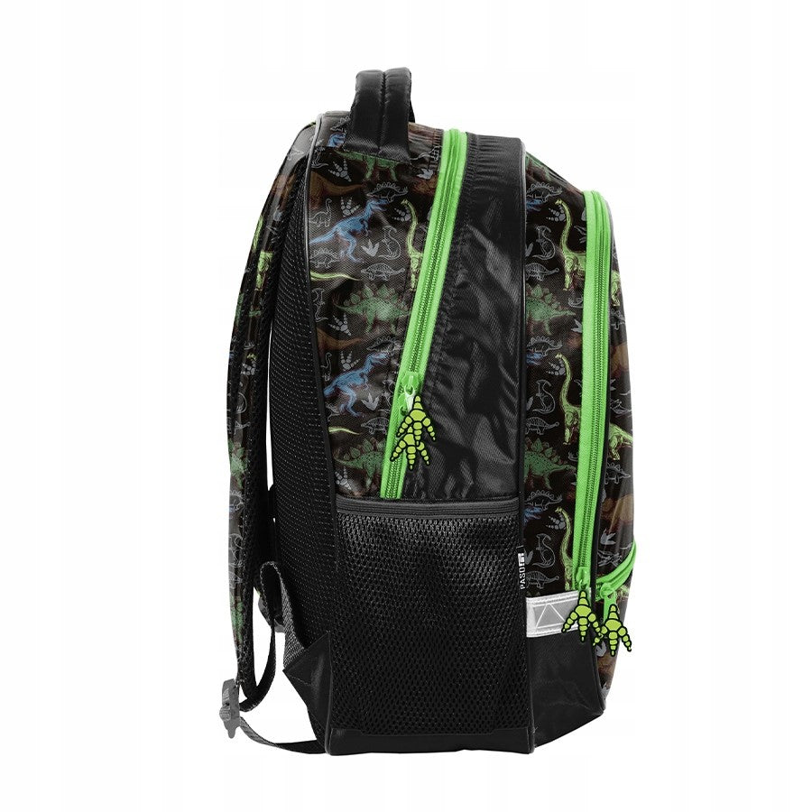 SCHOOL BACKPACK PASO DINO satchel class 1-3 DINOSAUR Brand Paso