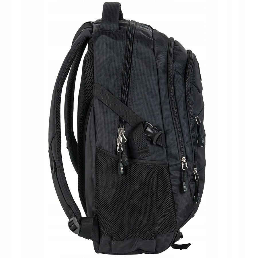 SCHOOL BACKPACK PASO large black Brand Paso