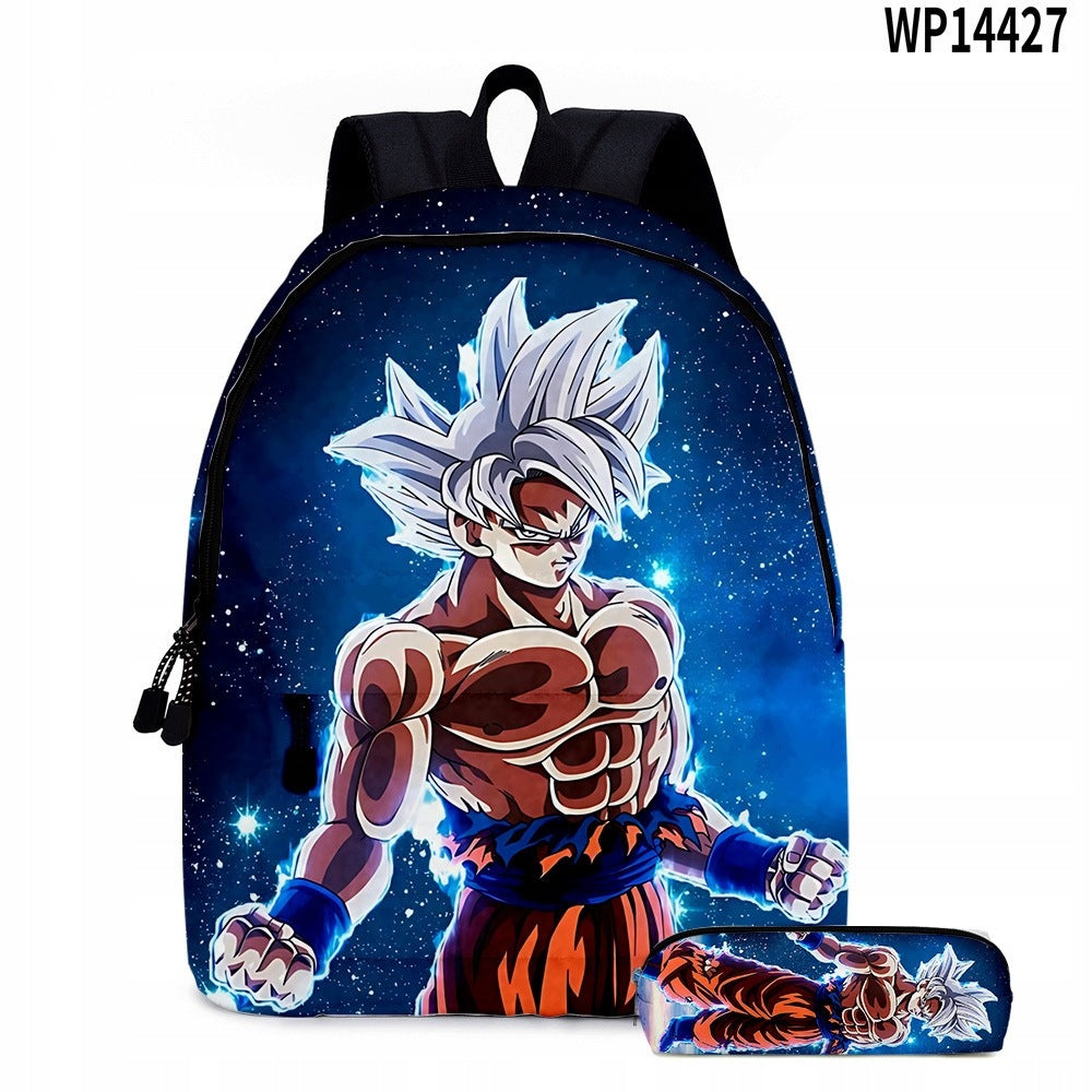 SCHOOL BACKPACK PENCIL CASE DRAGON BALL 2.Son Goku VARIOUS DESIGNS