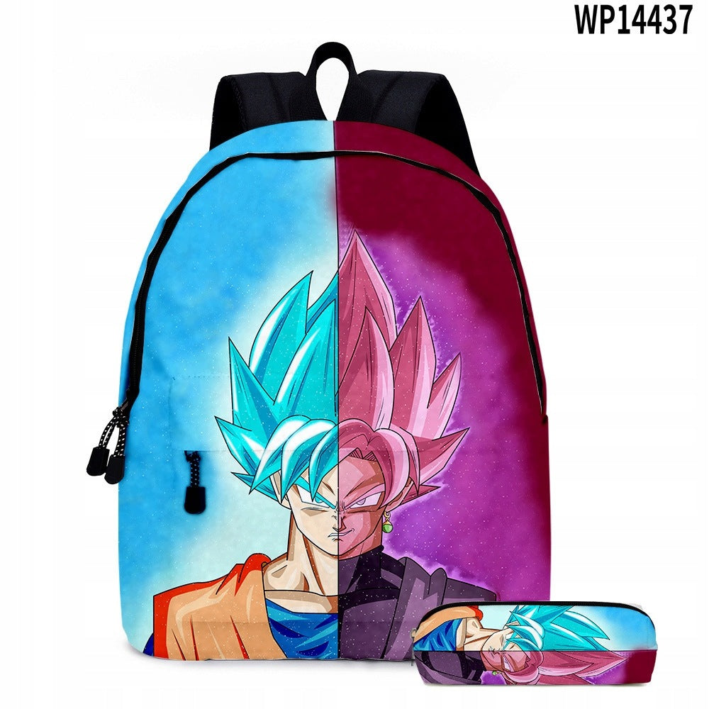 SCHOOL BACKPACK PENCIL CASE DRAGON BALL 2.Son Goku VARIOUS DESIGNS