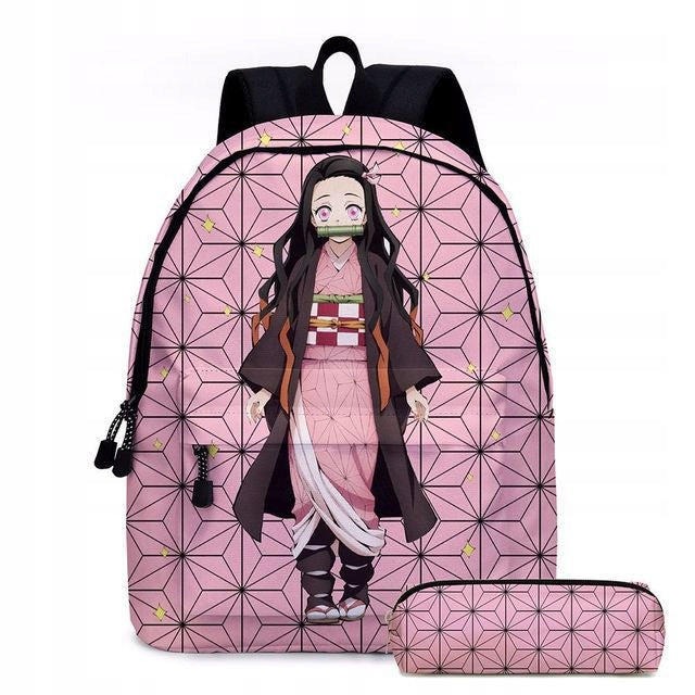 SCHOOL BACKPACK PENCIL CASE Demon Slayer VARIOUS DESIGNS high quality Manufacturer code drty56hdfrhtyh