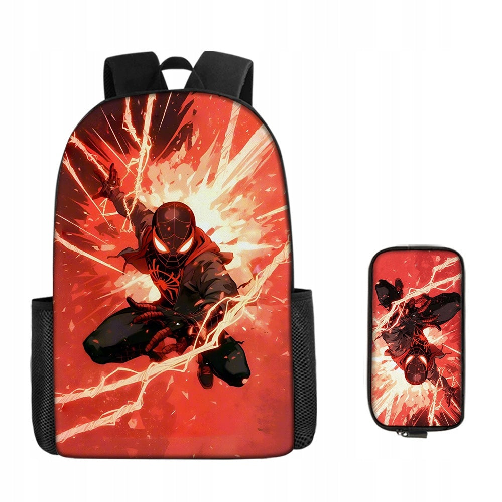 SCHOOL BACKPACK PENCIL CASE Spider-Man VARIOUS DESIGNS high quality