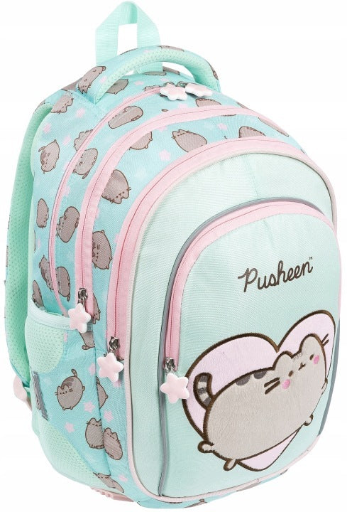 SCHOOL BACKPACK PUSHEEN SATCHEL FOR GIRLS 22L CLASS Packaging status original