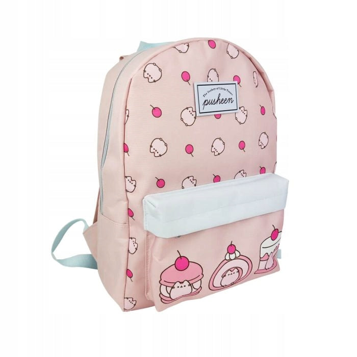 SCHOOL BACKPACK PUSHEEN THE CAT BLUEPRINT PINK COOKIES EAN (GTIN) 5055918663682