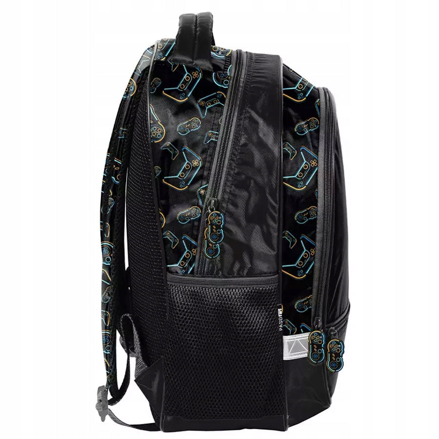 SCHOOL BACKPACK SATCHEL CLASS 1 3 FOR BOY PLAYER PAD Brand Paso