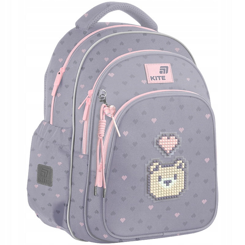 SCHOOL BACKPACK SATCHEL FOR GIRLS 1 2 3 ORTHOPAEDIC CLASS KITE Manufacturer code K26-763S-1