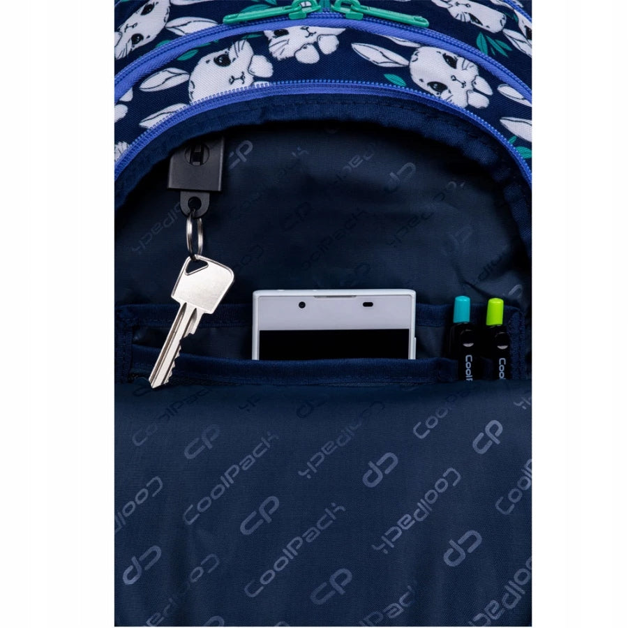 SCHOOL BACKPACK SATCHEL FOR GIRLS BUNNY CLASS 1 3 EAN (GTIN) 5903686327261