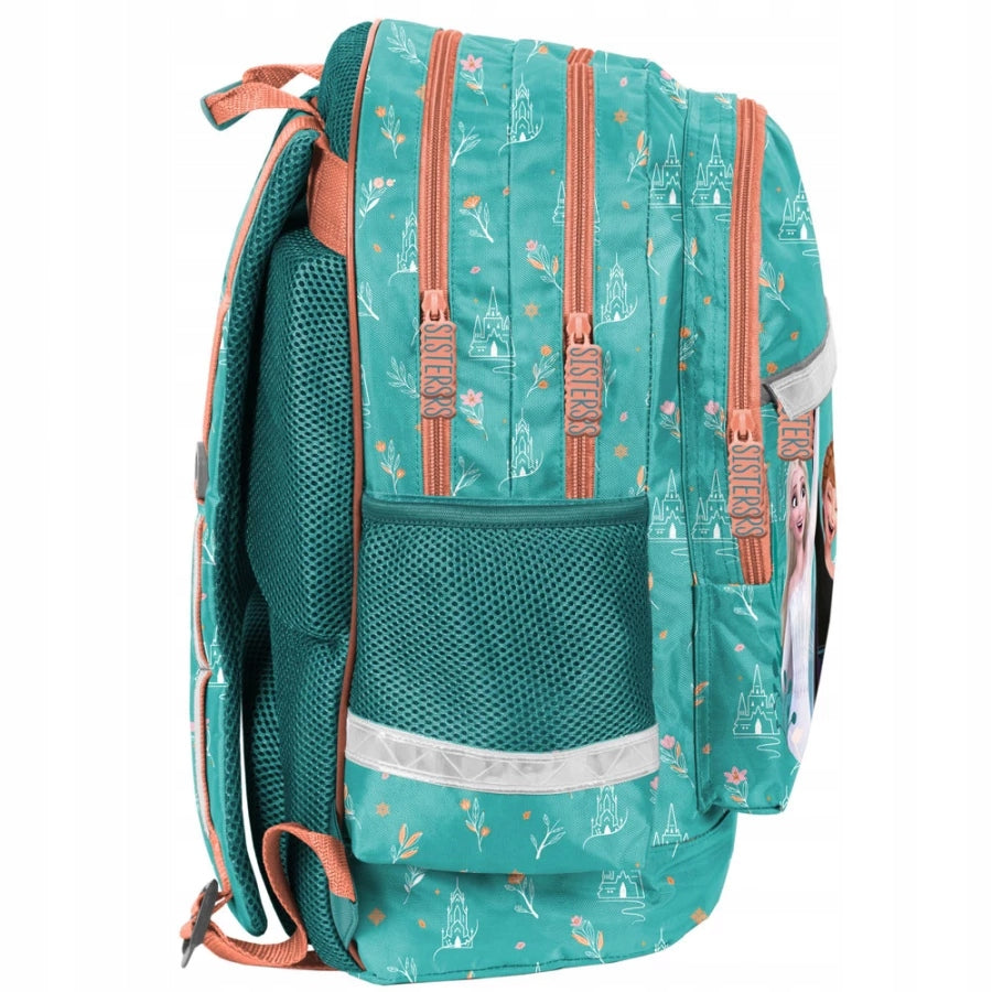 SCHOOL BACKPACK SATCHEL FOR GIRLS FROZEN LAND OF ICE ELSA ANNA Brand Paso