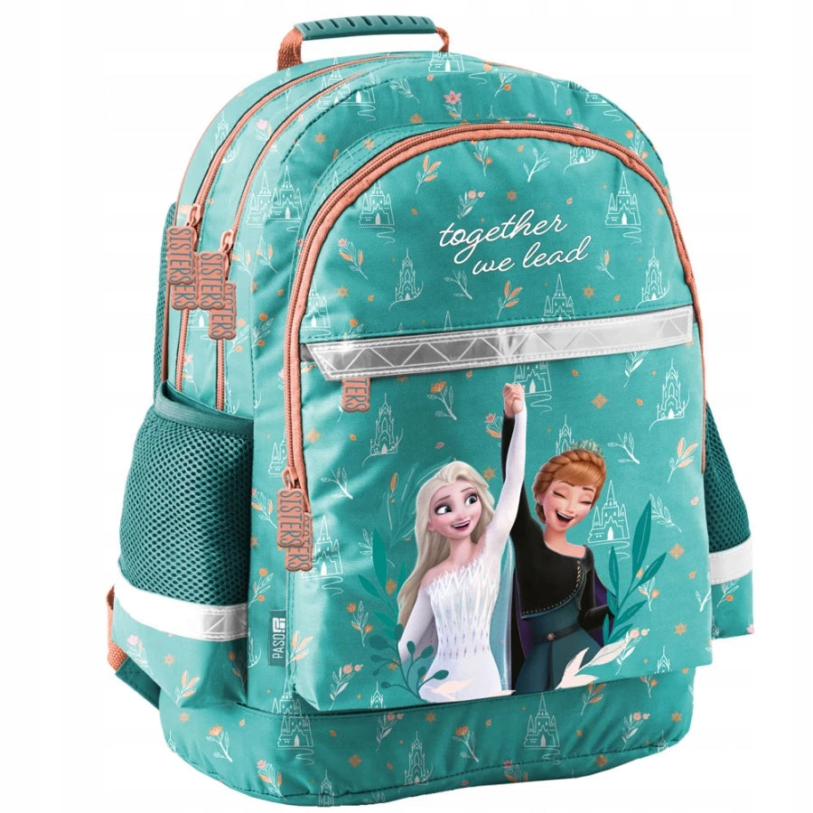 SCHOOL BACKPACK SATCHEL FOR GIRLS FROZEN LAND OF ICE ELSA ANNA EAN (GTIN) 5903162126807