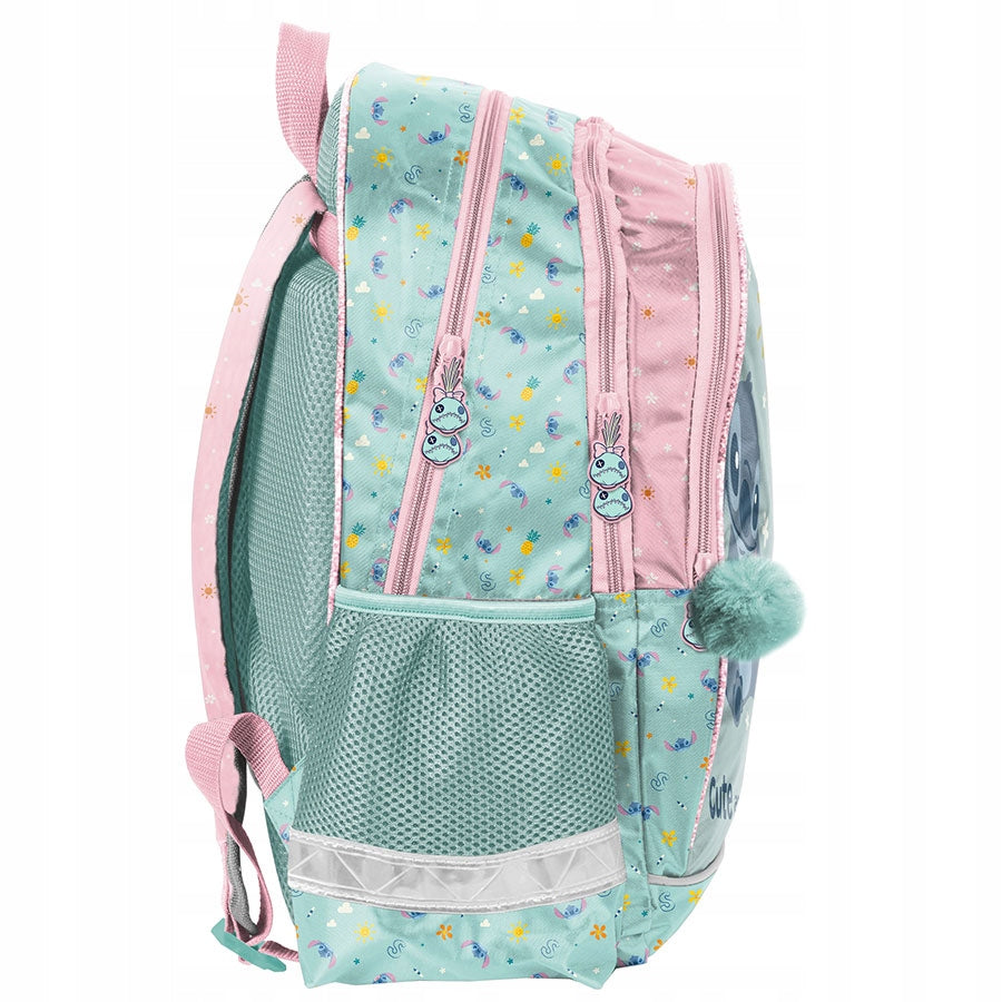 SCHOOL BACKPACK SATCHEL FOR GIRLS LILO AND STITCH CLASS 1 3 MINT Brand Paso