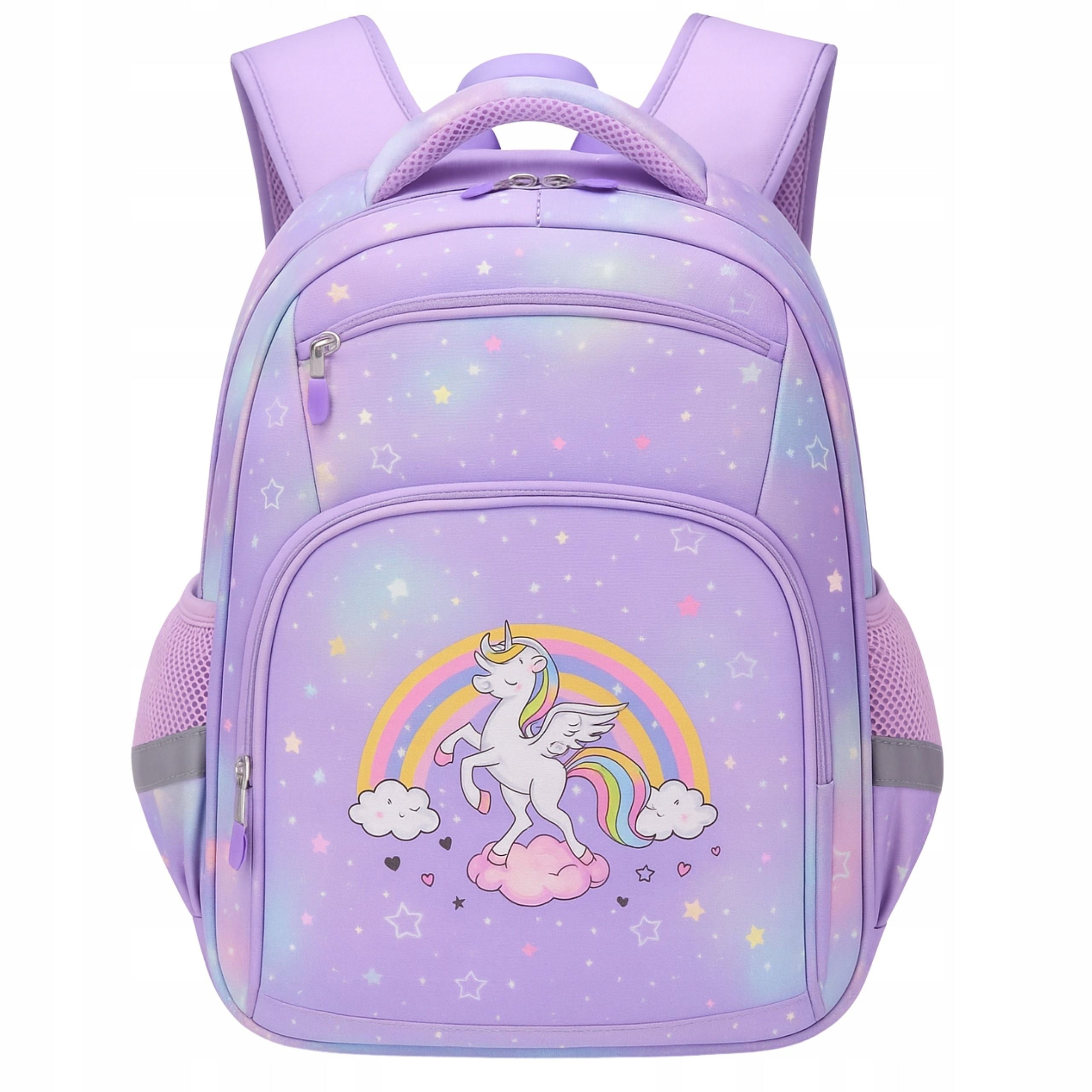 SCHOOL BACKPACK SATCHEL FOR GIRLS UNICORN A4 LIGHT TO CLASS 1-3 EAN (GTIN) 5903794971998