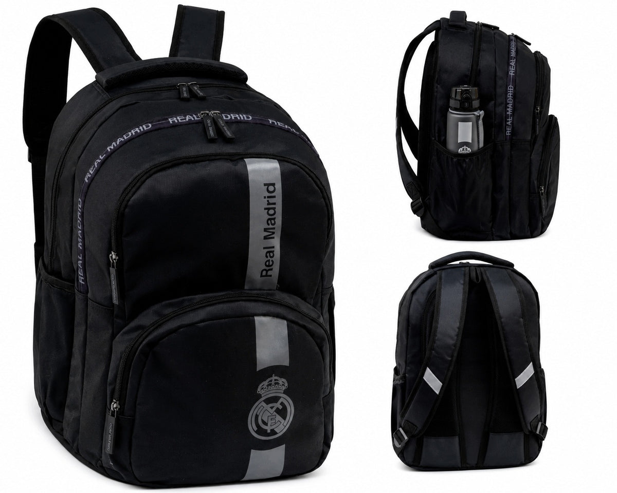 SCHOOL BACKPACK SATCHEL REAL MADRID FOOTBALL FOR BOY 1-3 SCHOOL Manufacturer code PLECAK SZKOLNY MŁODZIEŻOWY SPORTOWY