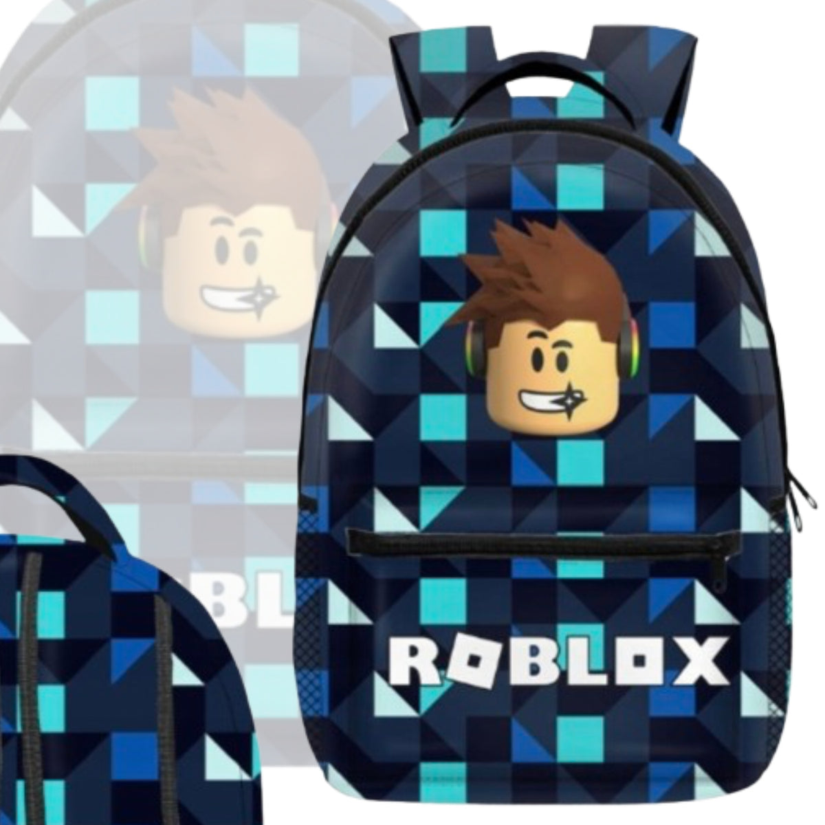 SCHOOL BACKPACK SATCHEL ROBLOX SINGLE COMPARTMENT LARGE FOR BOY CLASS 1-3