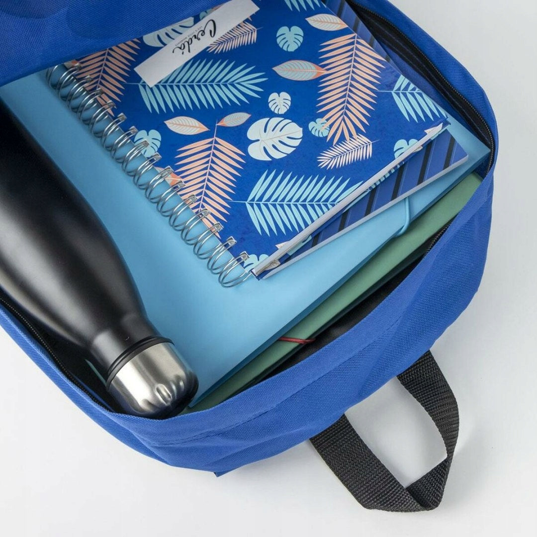 SCHOOL BACKPACK SINGLE COMPARTMENT SONIC LARGE ROOMY 42x32x12 cm Type single compartment