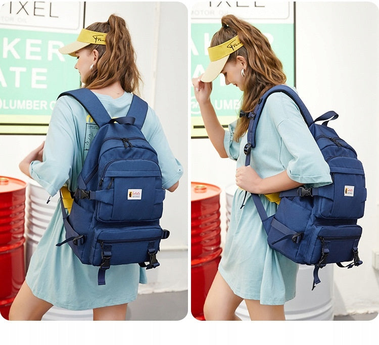 SCHOOL BACKPACK USB BAG for laptop D064 Brand K&M