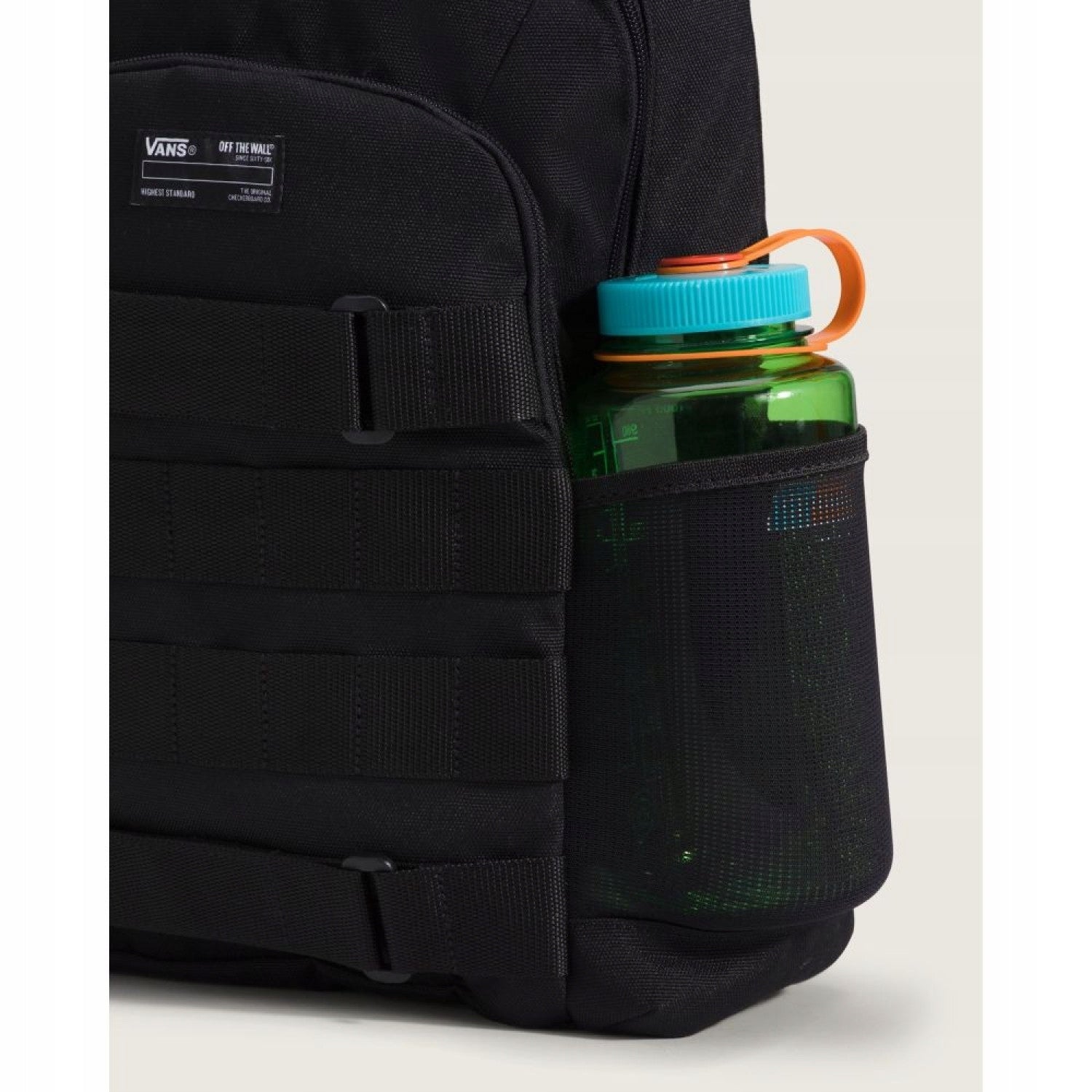 SCHOOL BACKPACK VANS OLD SKOOL LARGE BLACK SCHOOL SKATEBOARD HOLDER Packaging status original