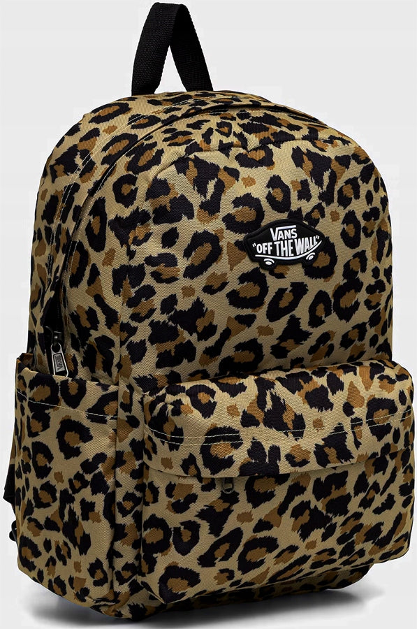 SCHOOL BACKPACK VANS OLD SKOOL LEOPARD SPOTTED REALM BOARD NEW MODEL 2026 Brand Vans