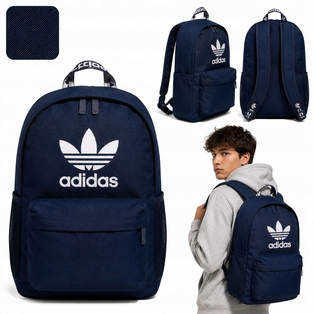 SCHOOL BACKPACK YOUTH SATCHEL ADIDAS FOR BOY GIRL 25L
