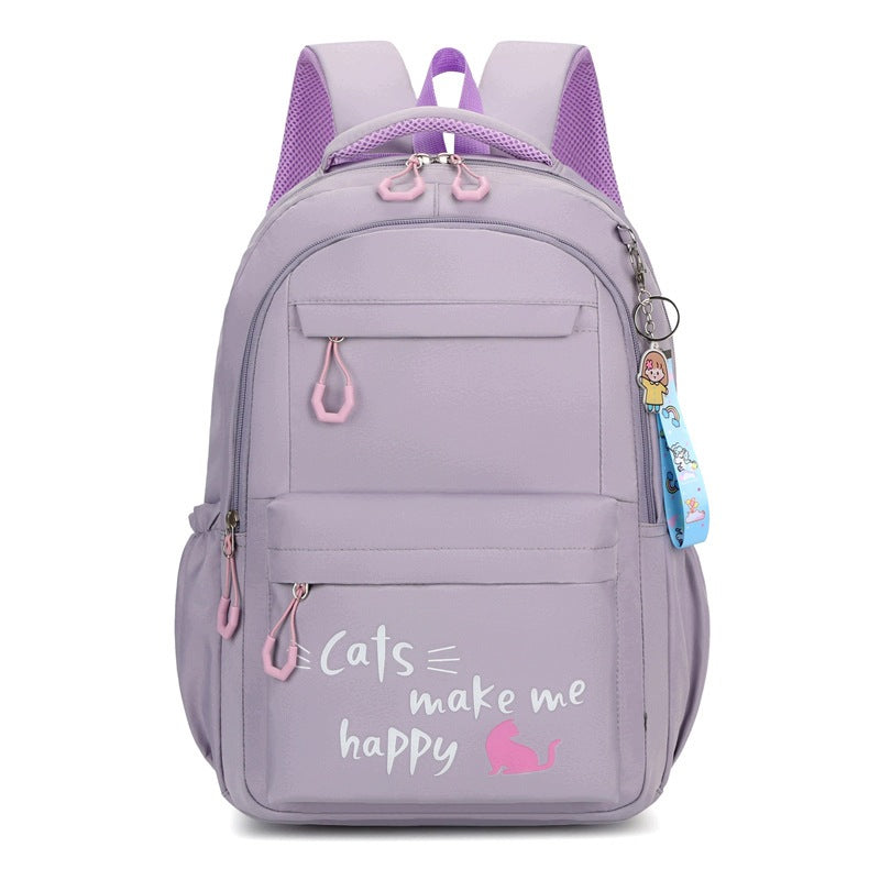 SCHOOL BACKPACK YOUTH SATCHEL ROOMY FOR GIRLS CLASS 1-3 Brand no brand