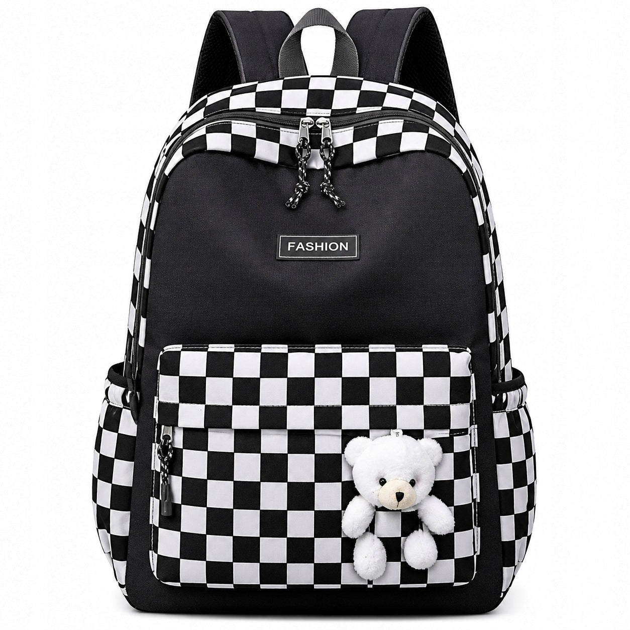 SCHOOL BACKPACK YOUTH SATCHEL ROOMY LARGE BLACK FOR SCHOOL CLASS 4-6