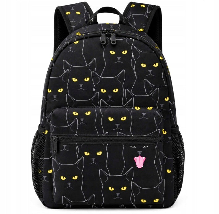SCHOOL BACKPACK YOUTH SATCHEL ROOMY LARGE CATS FOR SCHOOL CLASS 1-3 Manufacturer code PLECAK25